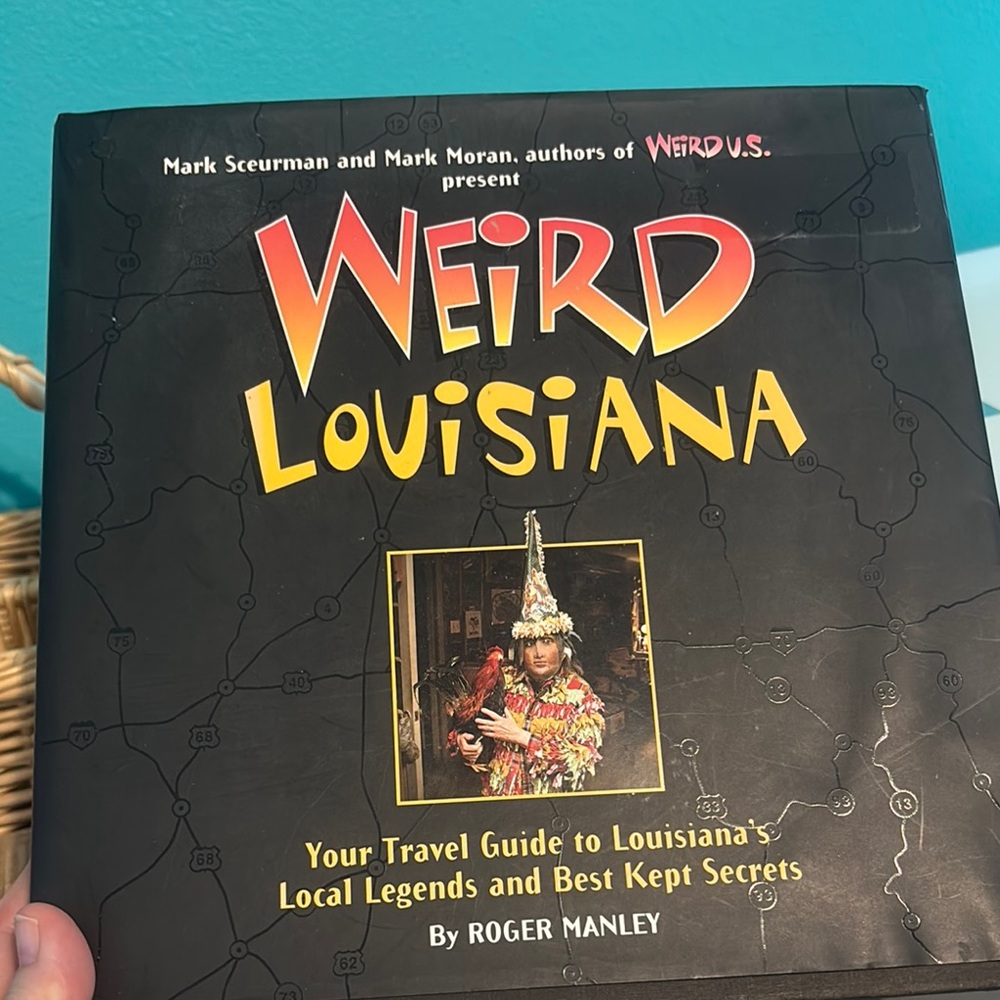 Weird Louisiana Book - great gift